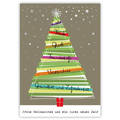 Christmastree with wishes - Quire- Christmascard