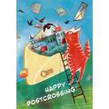 Happy Postcrossing - Erinnerungen - Postkarte