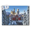 3D Neuschwanstein - Winter - 3D Postcard