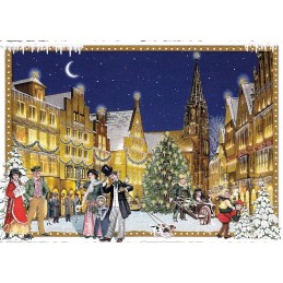 Münster - Weihnachten - Tausendschön - Weihnachtskarte
