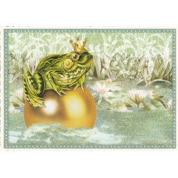 Frog King - Tausendschön Postcard