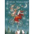 Fröhliche Weihnachten - Bicycle - Christmas - Postcard