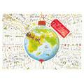 Frohe Weihnachten - Languages of the World - de Waard postcard
