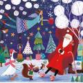 Santa and Angel - Mila Marquis Postcard