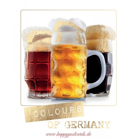 Colours of Germany - German Memories - Postkarte