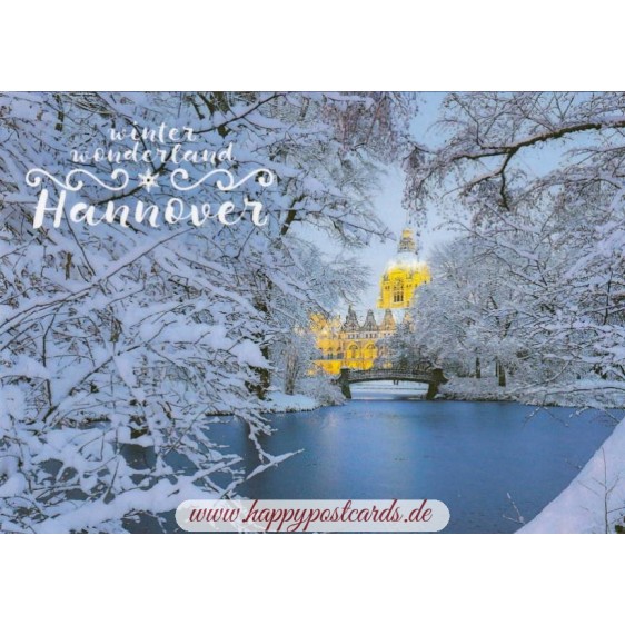 Hannover - Maschpark - Postcard