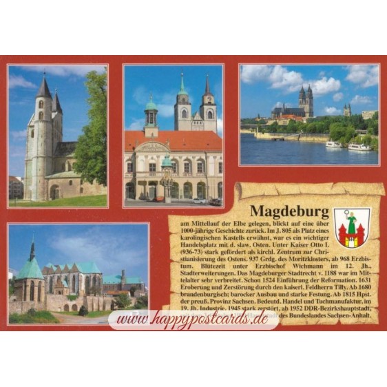 Magdeburg - Chronikkarte