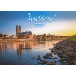Magdeburg Elbe - Viewcard