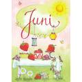 Juni - Strawberrycake - Monthly Postcard