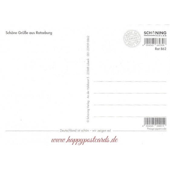 Ratzeburg - Viewcard