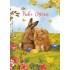 Frohe Ostern - Happy Bunnies - Carola Pabst Postcard