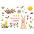 Fröhliche Ostern - Spring Icons - Easter - Postcard