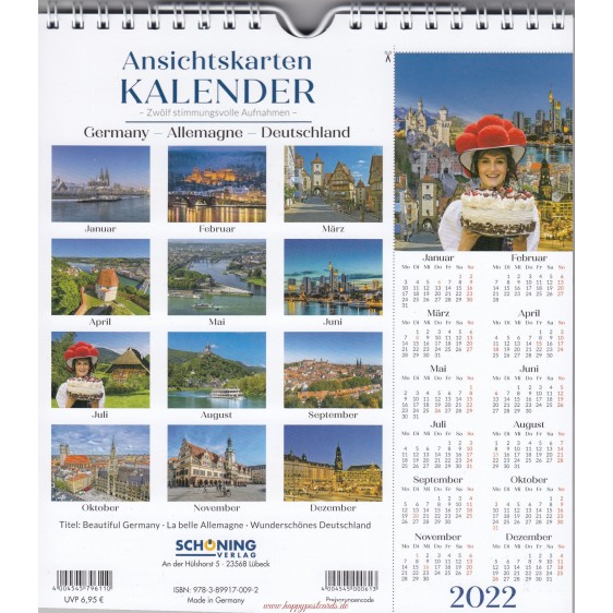 Deutschland 2021 - Schöning Top - Kalender