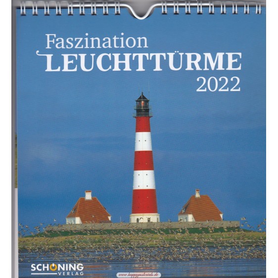 Calender lighthouses 2022 - Schoening Calender