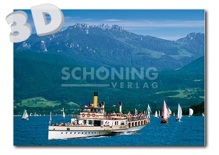 3D Chiemsee - 3D Postkarte