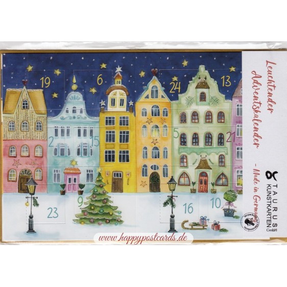 Winterlightning Streets - Luminous Advent calendar
