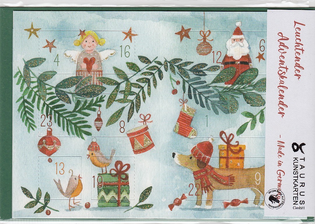 Christmas Decoration - Luminous Advent calendar