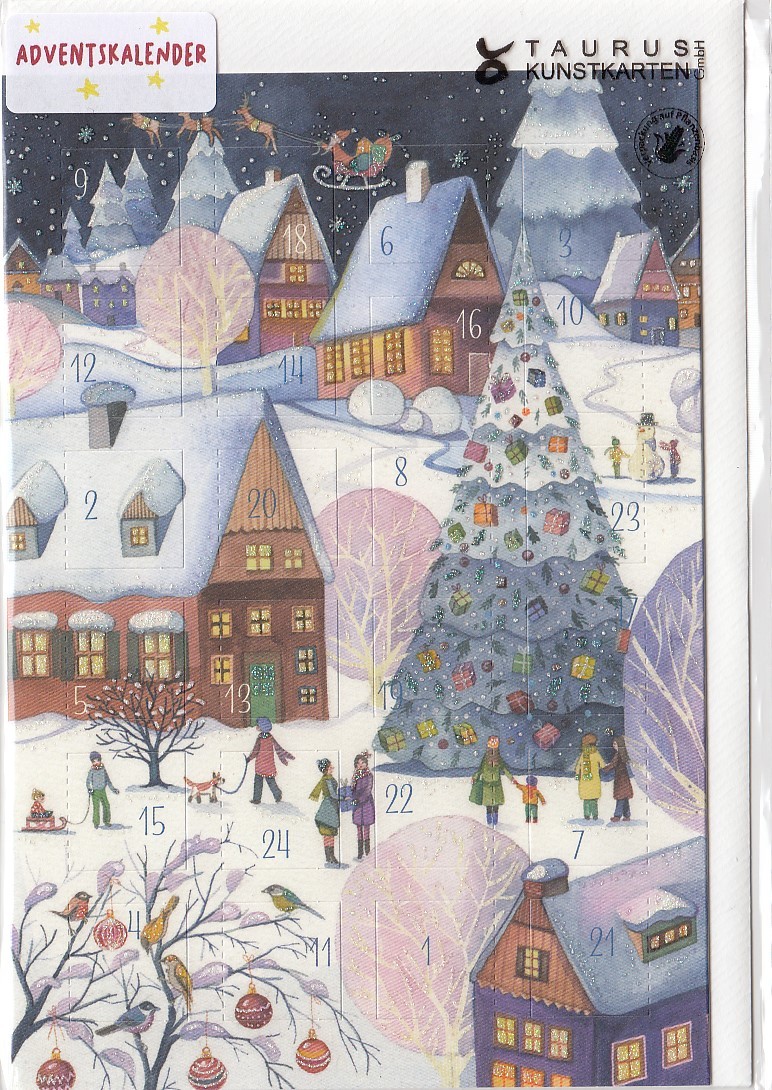 Christmas Village - Advent calendar