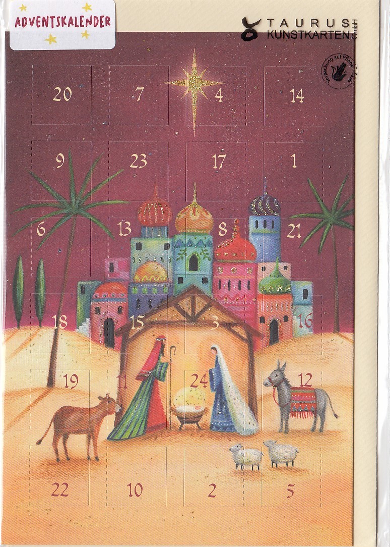 Christ's Birth - Advent calendar