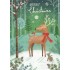 Deer - Merry Christmas - Christmas Postcard