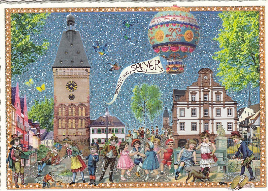 Speyer - Tausendschön - Postcard