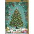 Tannenbaum - Weihnachtsgrußkarte