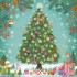 Christmas tree - Mila Marquis Postcard