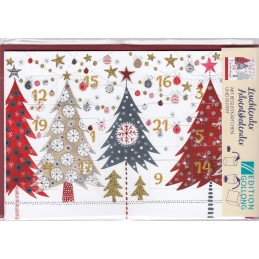 Christmastrees - Luminous Advent calendar