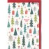 Frohes Fest - Weihnachtsbäume - Weihnachtsgrußkarte