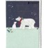 Himmlische Weihnachten - Eisbären - Weihnachtsgrußkarte