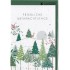 Friedliche Weihnachten - Winter woods - Christmas card