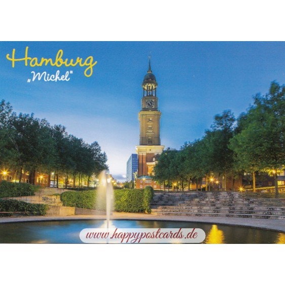 Hamburg - Michel - Ansichtskarte