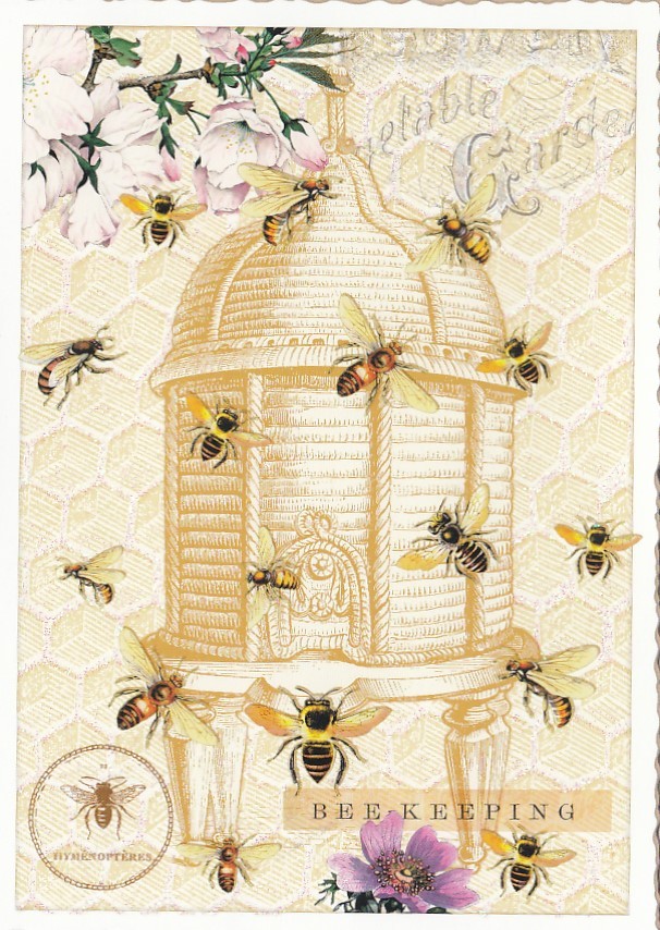 Bee keeping - Tausendschön - Postcard