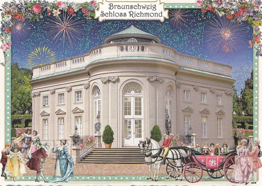 Braunschweig - Schloss Richmond - Tausendschön - Postkarte