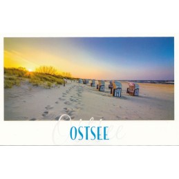 Ostsee - Sandstrand  - HotSpot-Card