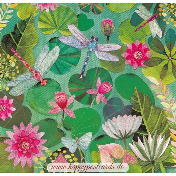 Libellen - Mila Marquis Postkarte