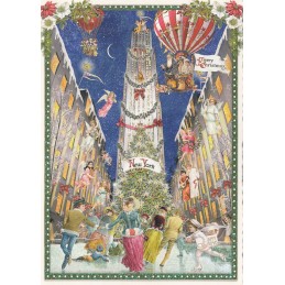 New York - Rockefeller Center - Merry Christmas - Tausendschön - Postcard
