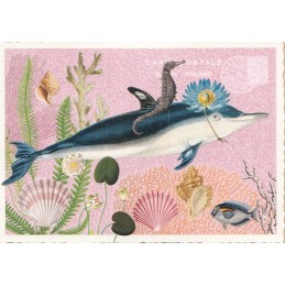 Meerestiere - Tausendschön - Postkarte