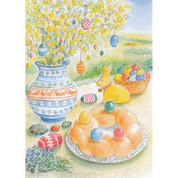 Eastertable - Easter Postcard
