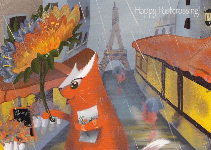 Happy Postcrossing - France: Paris - Postcard