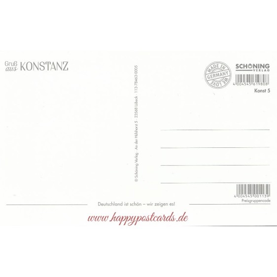 Greetings from Konstanz - HotSpot-Card