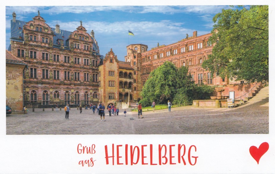 Gruß aus Heidelberg 2 - HotSpot-Card