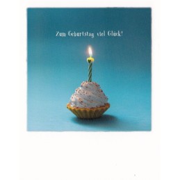 Glückwunsch - Cupcake - PolaCard