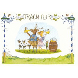Trachtler - de Waard Postkarte