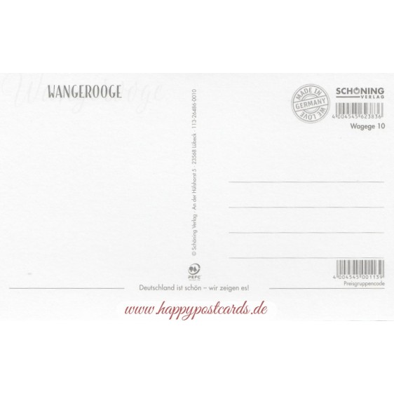 Wangerooge - HotSpot-Card