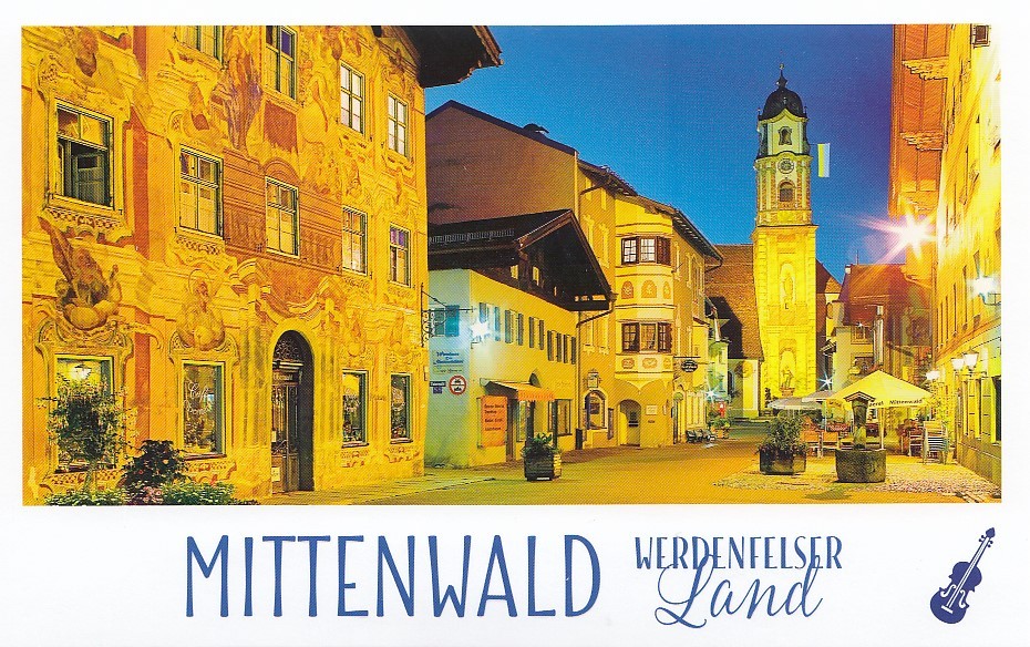 Mittenwald - Nacht - HotSpot-Card