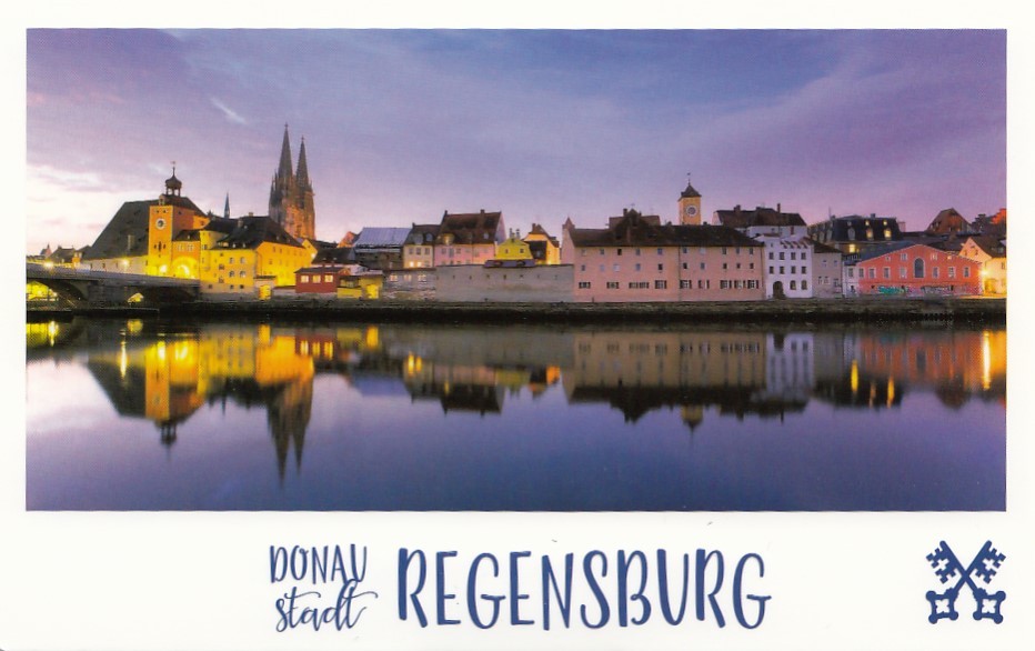 Regensburg - Abend - HotSpot-Card