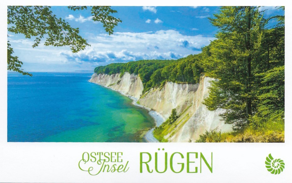 Rügen - Kreidefelsen - HotSpot-Card
