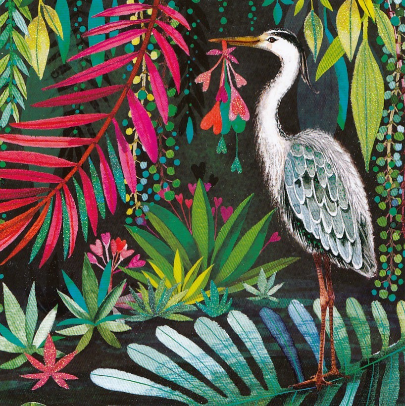 Heron - Mila Marquis Postcard