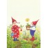 Pippa and Pelle in the garden - Pippa and Pelle - Postcard